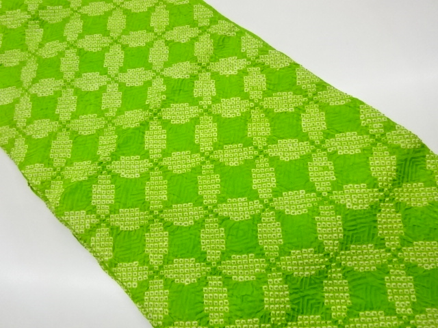 JAPANESE NAGOYA OBI / SHIBORI / KANOKO PATTERN